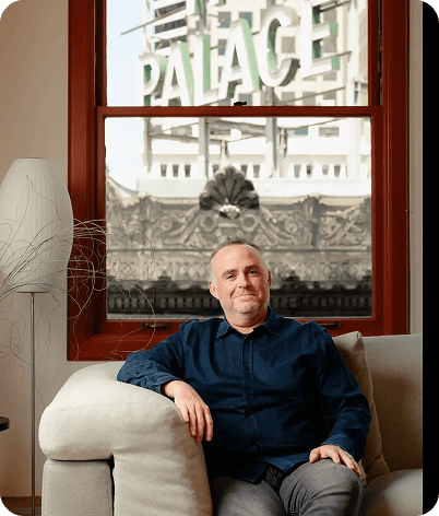 Professional seated in an office